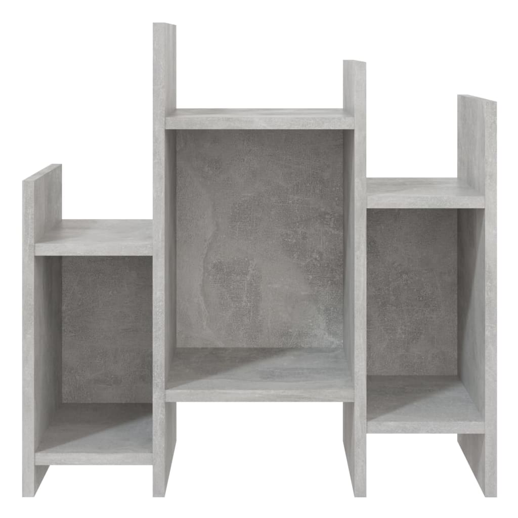 vidaXL Szafka boczna, szarość betonu, 60x26x60 cm