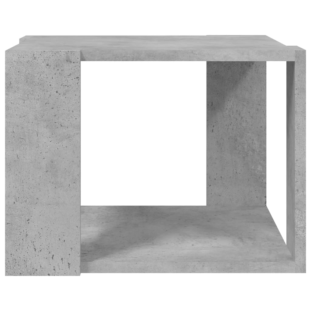 vidaXL Stolik kawowy, betonowy, 40x40x30 cm, materiał drewnopochodny