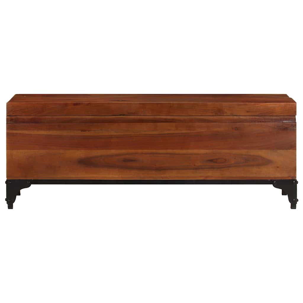 vidaXL Skrzynia, 110 x 35 x 41 cm, lite drewno akacjowe
