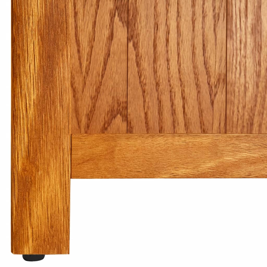 vidaXL 5-poziomowy regał na książki, 45x22x140 cm, lite drewno dębowe
