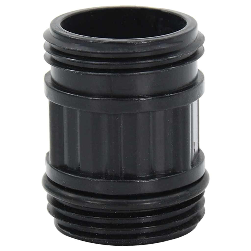 vidaXL Wąż ssący z mosiężnymi złączami, czarny, 1" 4 m, PVC