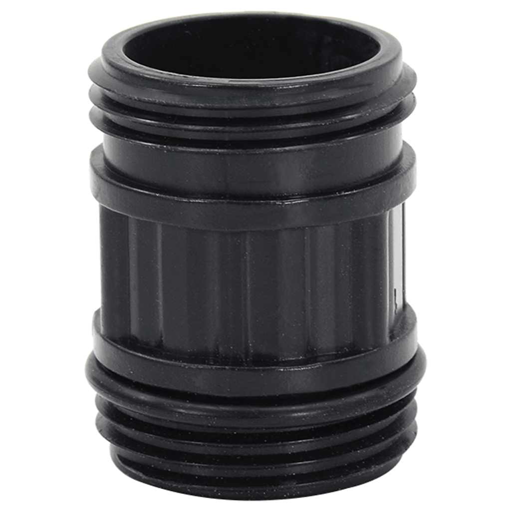 vidaXL Wąż ssący z mosiężnymi złączami, czarny, 1" 7 m, PVC