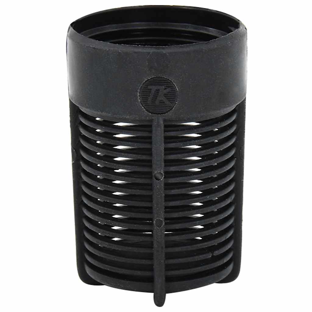 vidaXL Wąż ssący z mosiężnymi złączami, czarny, 1" 10 m, PVC
