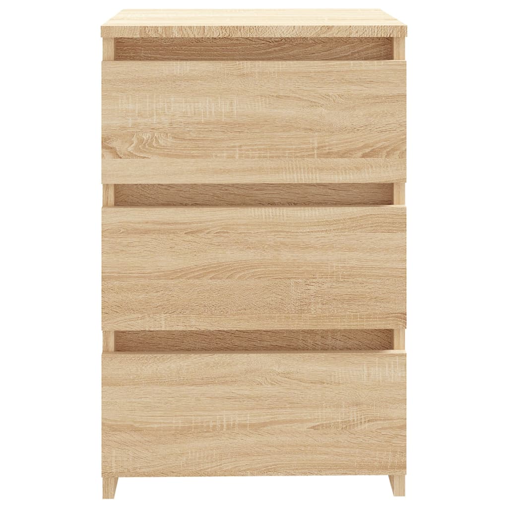 vidaXL Szafka nocna, dąb sonoma 40x35x62,5 cm, materiał drewnopochodny