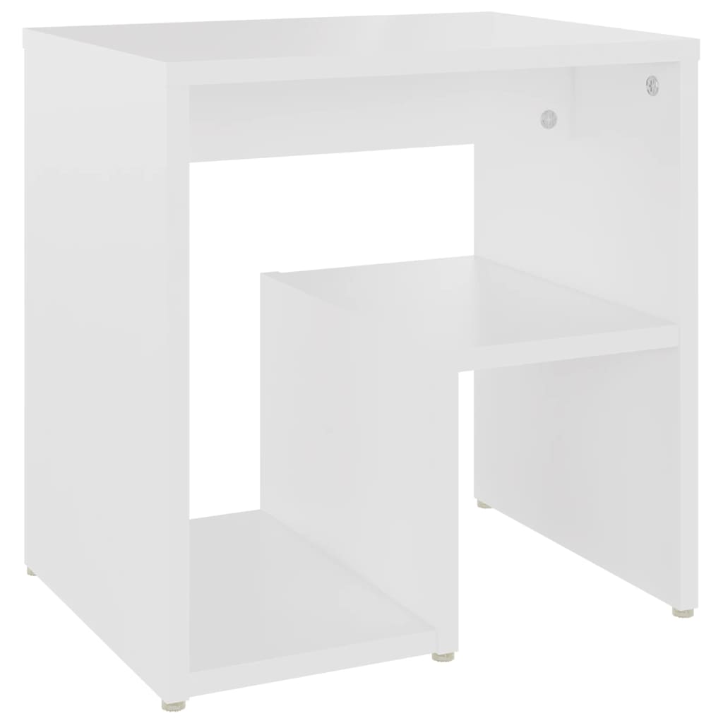 vidaXL Szafki nocne 2 szt., białe 40x30x40 cm, materiał drewnopochodny