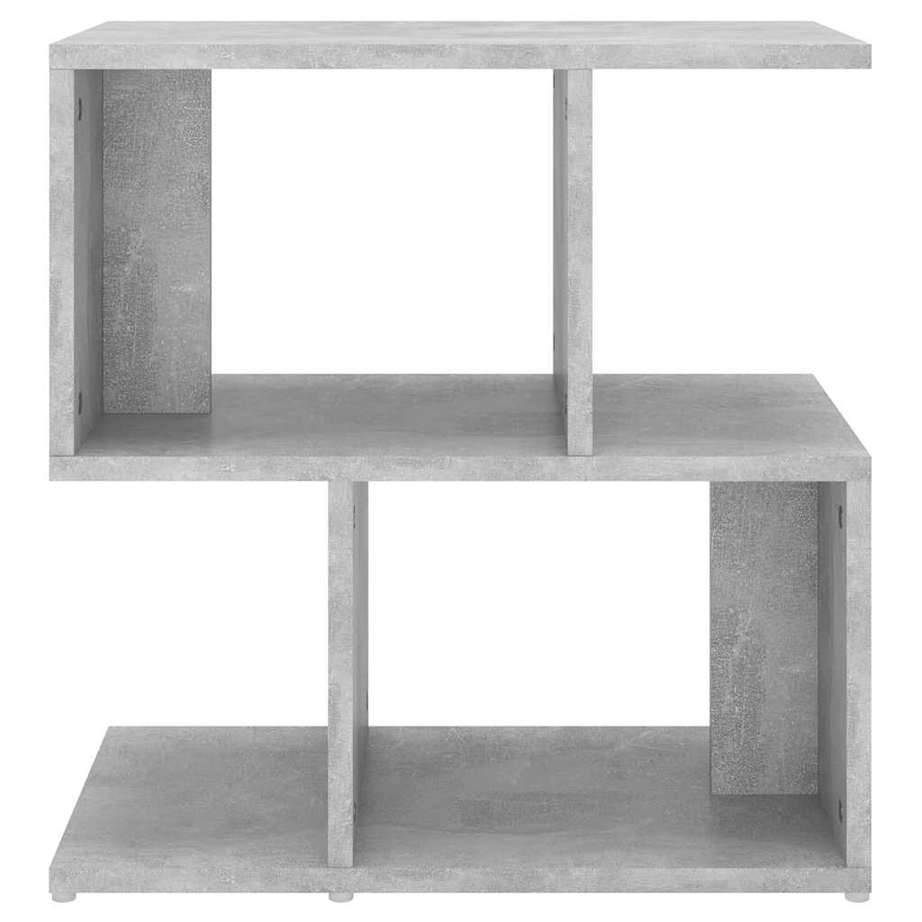 vidaXL Szafka nocna, szarość betonu, 50x30x51,5 cm