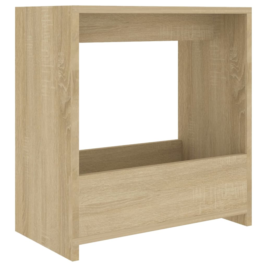 vidaXL Stolik boczny, dąb sonoma, 50x26x50 cm, materiał drewnopochodny