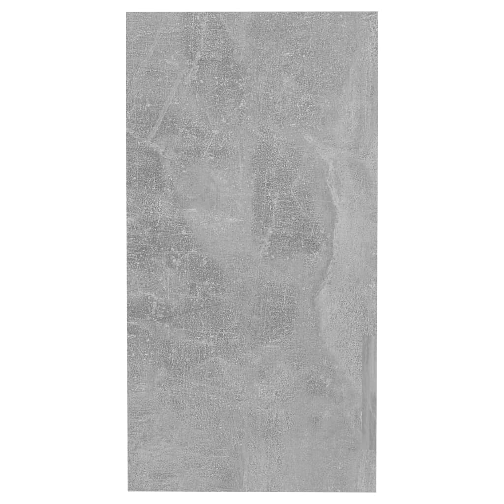 vidaXL Stolik boczny, szarość betonu, 50x26x50 cm