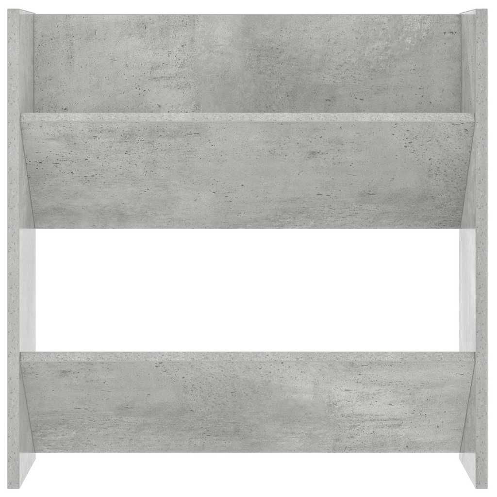 vidaXL Półka ścienna na buty, szara, 60x18x60 cm, płyta wiórowa