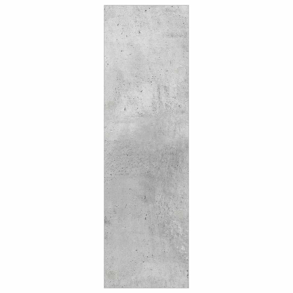 vidaXL Półka ścienna na buty szara 80x18x60 cm materiał drewnopochodny