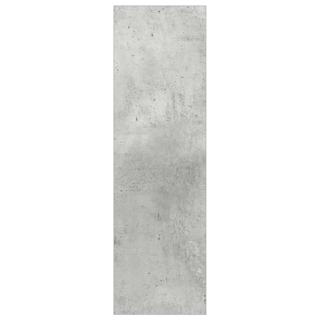 vidaXL Półki ścienne na buty, 2 szt., szare, 80x18x60 cm, płyta