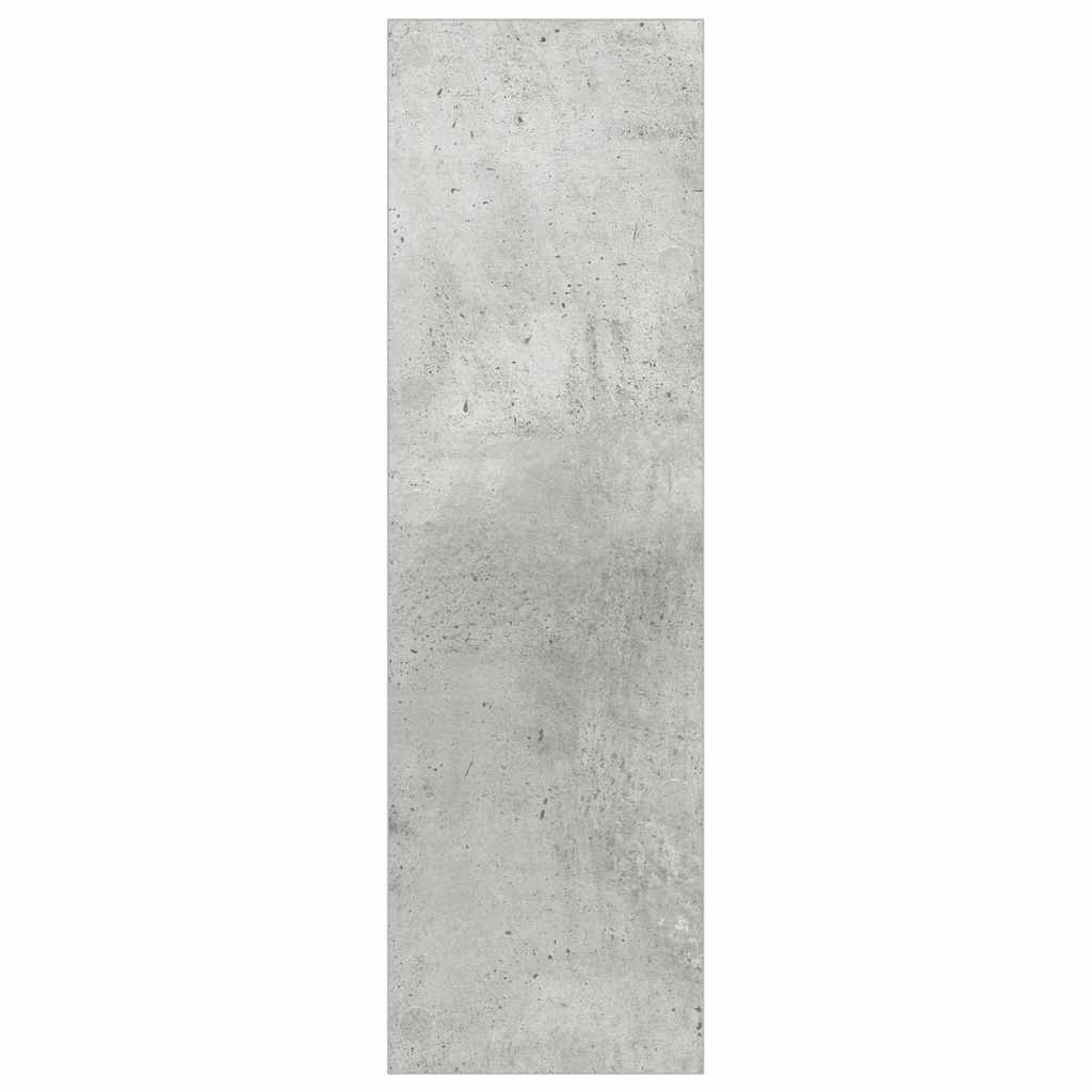 vidaXL Półki ścienne na buty, 2 szt., szare, 80x18x60 cm, płyta