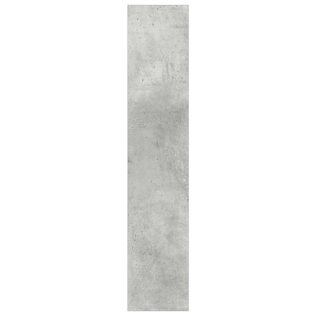 vidaXL Półki ścienne na buty, 2 szt., szare, 60x18x90 cm, płyta