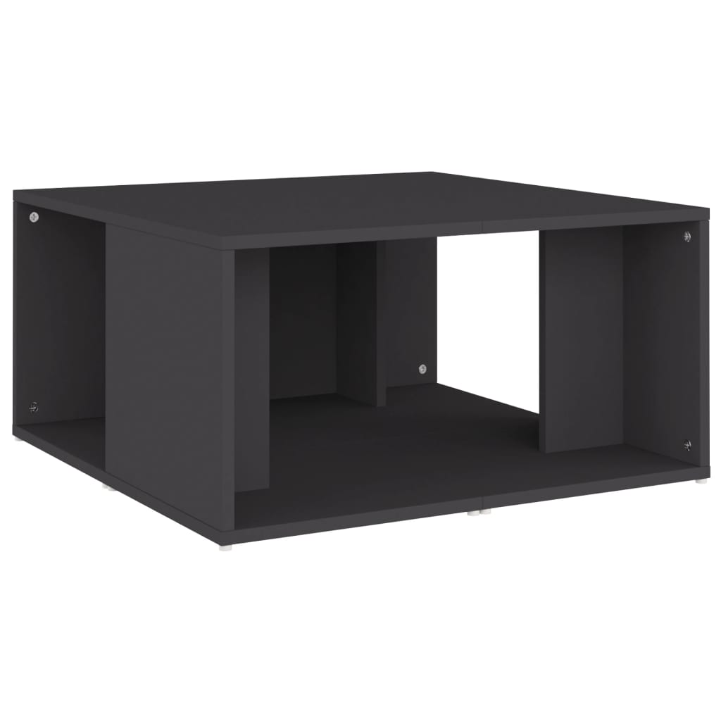 vidaXL Stoliki kawowe, 4 szt., szare, 33x33x33 cm