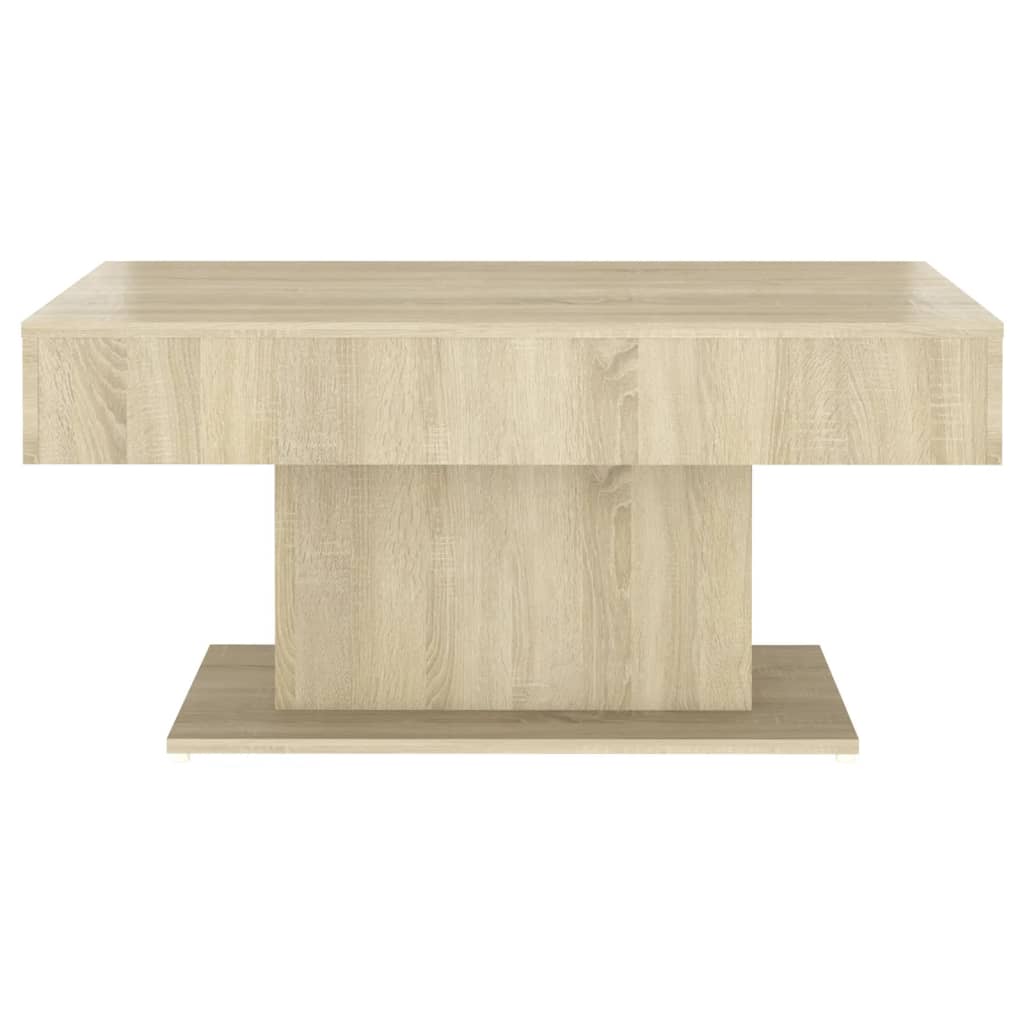 vidaXL Stolik kawowy, dąb sonoma, 96x50x45 cm, materiał drewnopochodny
