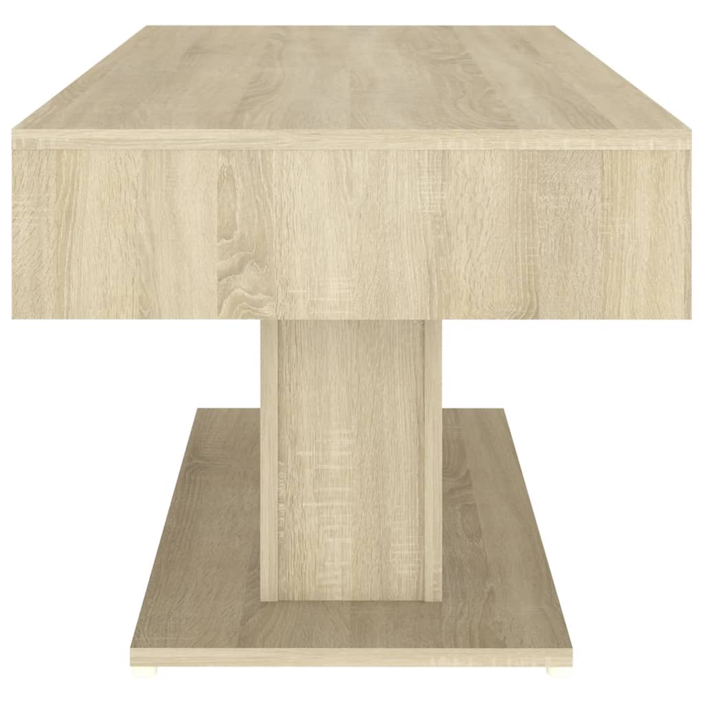vidaXL Stolik kawowy, dąb sonoma, 96x50x45 cm, materiał drewnopochodny