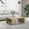 vidaXL Stolik kawowy, dąb sonoma, 90x67x33 cm, materiał drewnopochodny