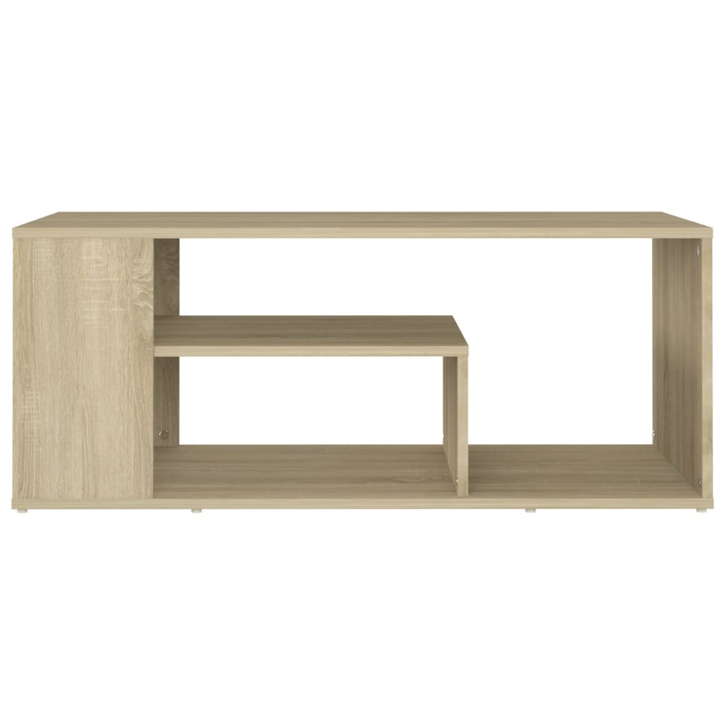 vidaXL Stolik kawowy, dąb sonoma 100x50x40 cm materiał drewnopochodny