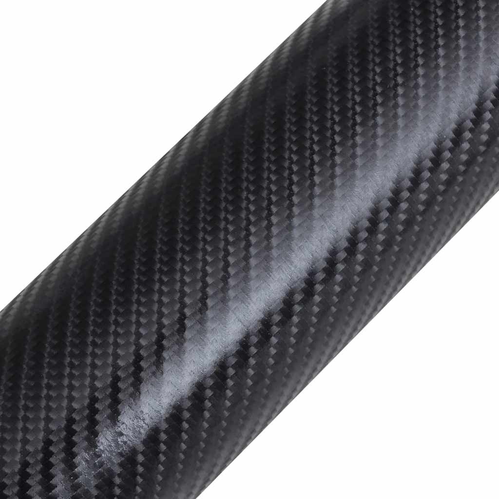 vidaXL Folie samochodowe 4D, 2 szt., czarne, 100x150 + 50x150 cm