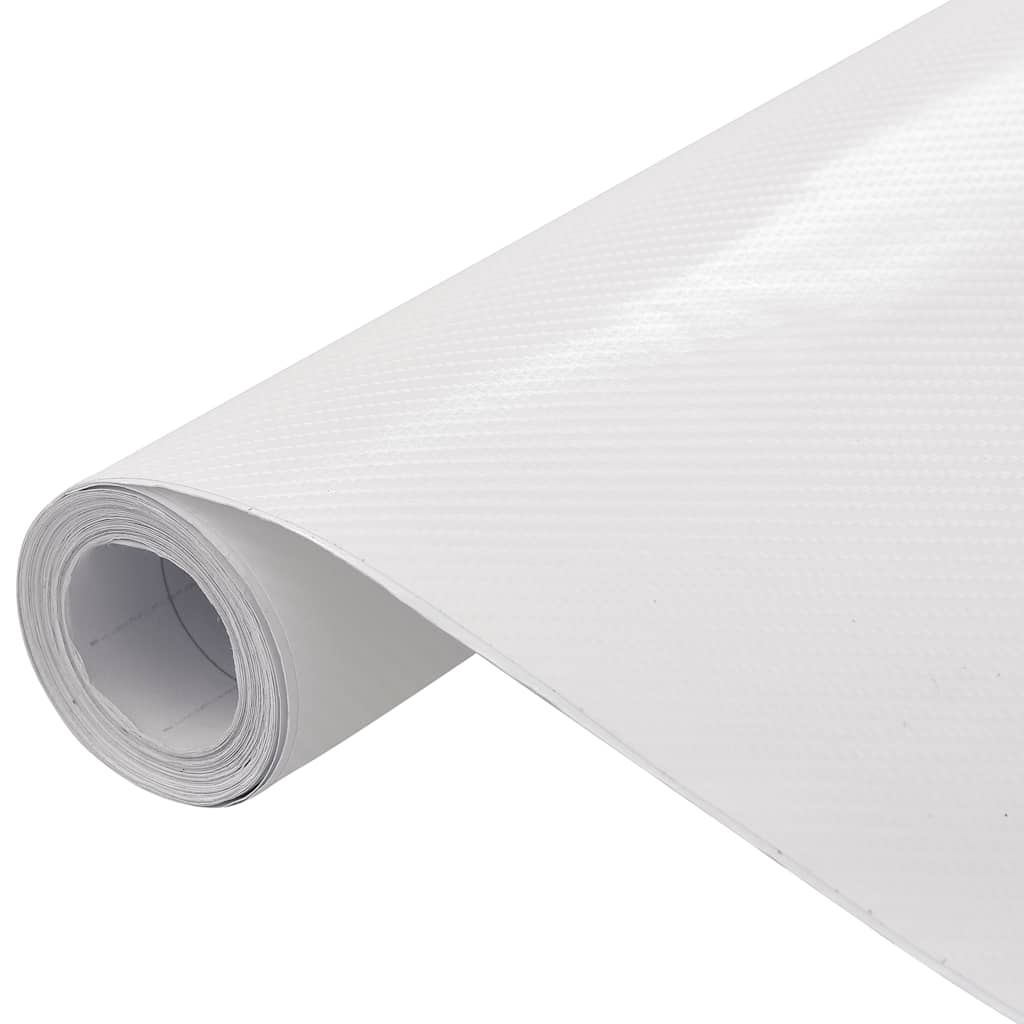 vidaXL Folie samochodowe 4D, 2 szt., białe, 100x150 cm