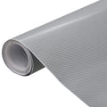 vidaXL Folie samochodowe 4D, 2 szt., srebrne, 100x150 cm