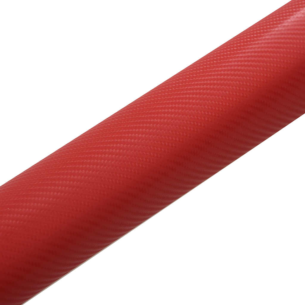 vidaXL Folie samochodowe 4D, 2 szt., czerwone, 100x150 + 50x150 cm