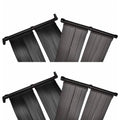 vidaXL Panele solarne do podgrzewania basenu, 4 szt., 80x620 cm
