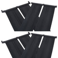 vidaXL Panele solarne do podgrzewania basenu, 4 szt., 80x310 cm