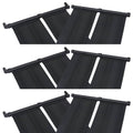 vidaXL Panele solarne do podgrzewania basenu, 6 szt., 80x310 cm