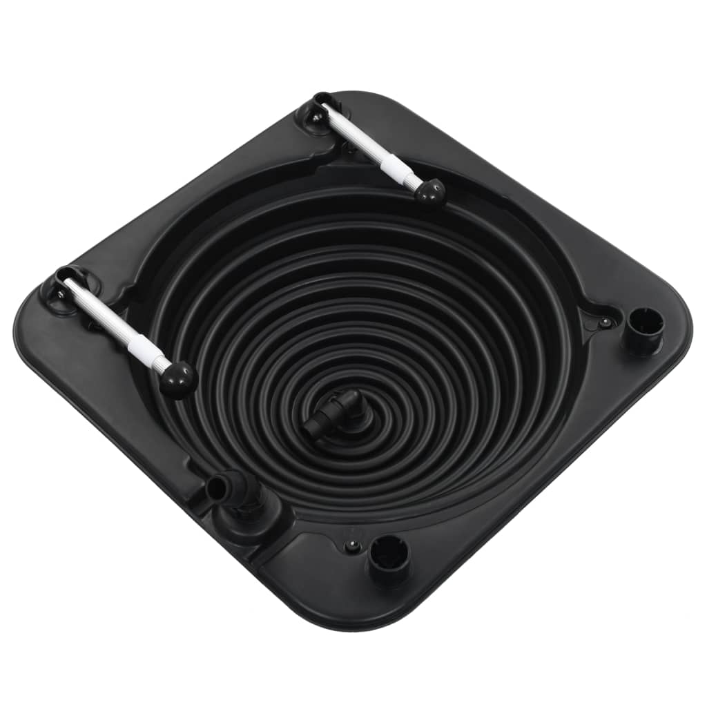 vidaXL Solarne podgrzewacze do basenu, 2 szt., 75x75x36 cm, HDPE