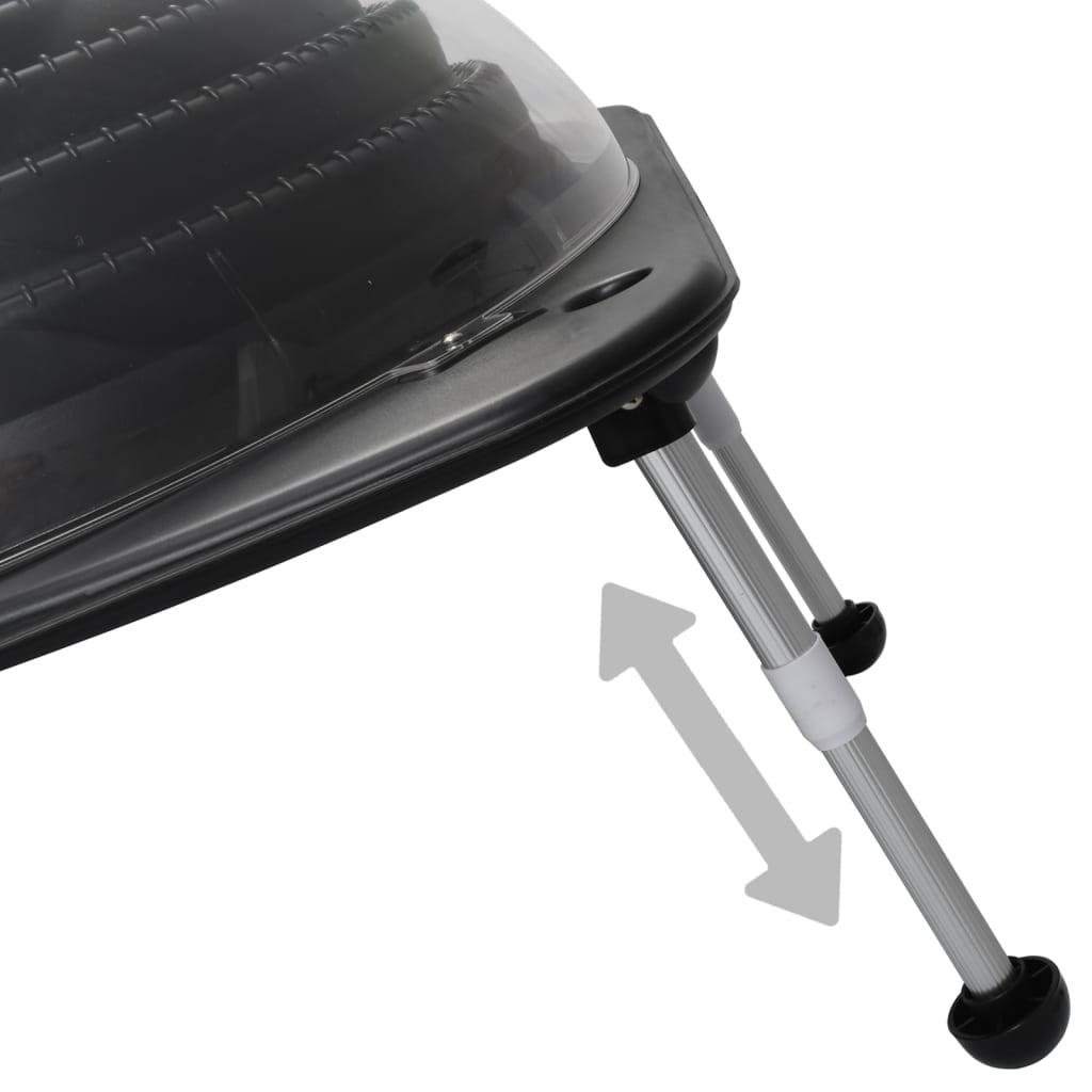 vidaXL Solarne podgrzewacze do basenu, 2 szt., 75x75x36 cm, HDPE