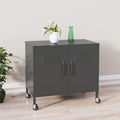 vidaXL Szafka, antracytowa, 60x35x56 cm, stalowa