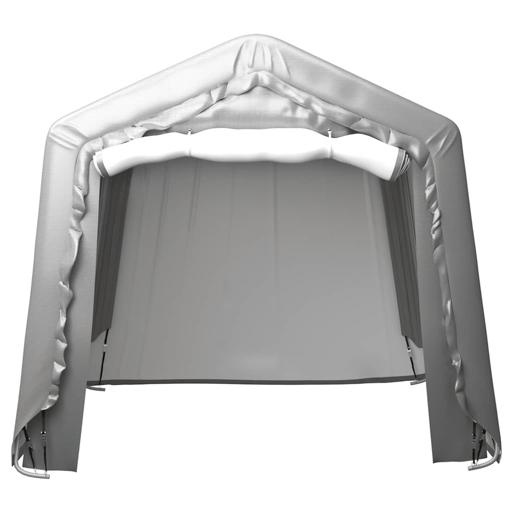 vidaXL Namiot magazynowy, 240x240 cm, stal, szary