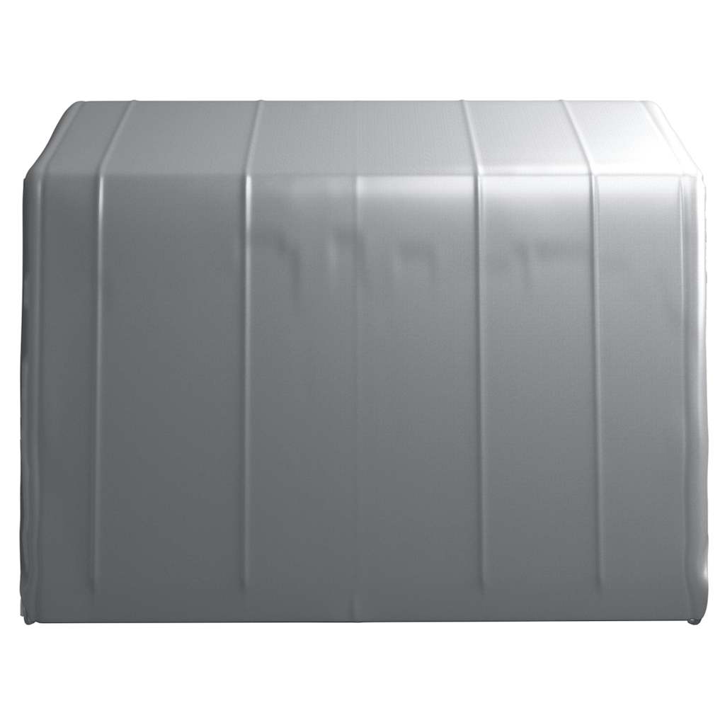 vidaXL Namiot magazynowy, 300x300 cm, stal, szary