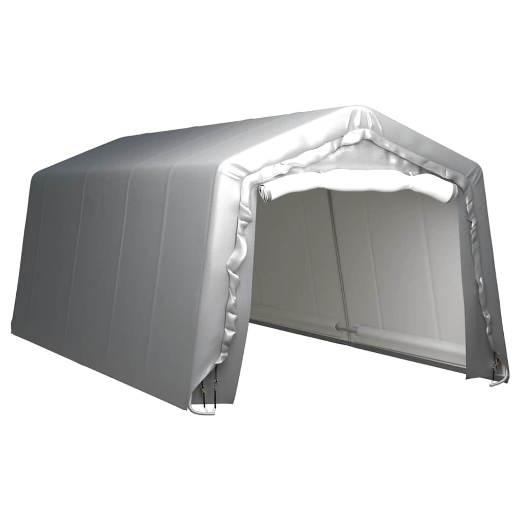 vidaXL Namiot magazynowy, 300 x 600 cm, stal, szary
