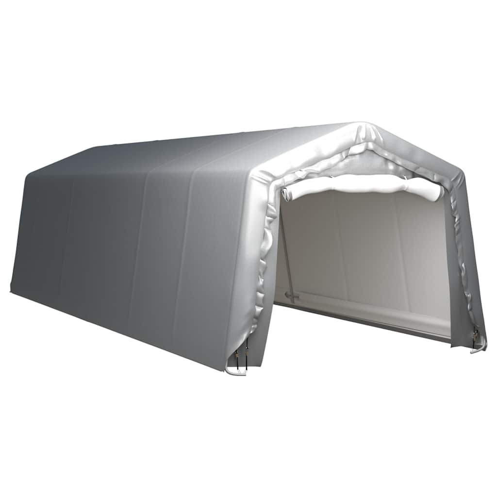 vidaXL Namiot magazynowy, 300 x 900 cm, stal, szary