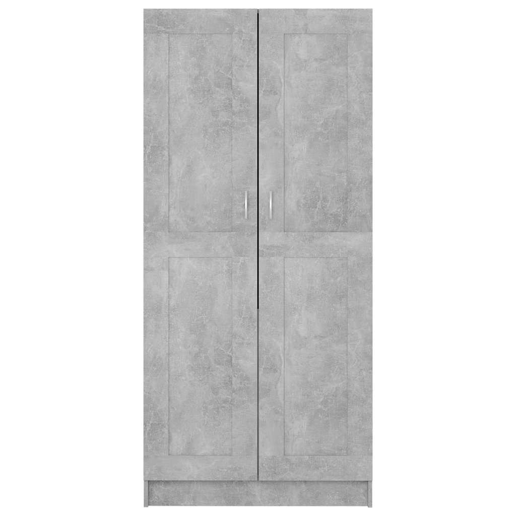vidaXL Szafa, kolor betonowy szary, 82,5x51,5x180 cm