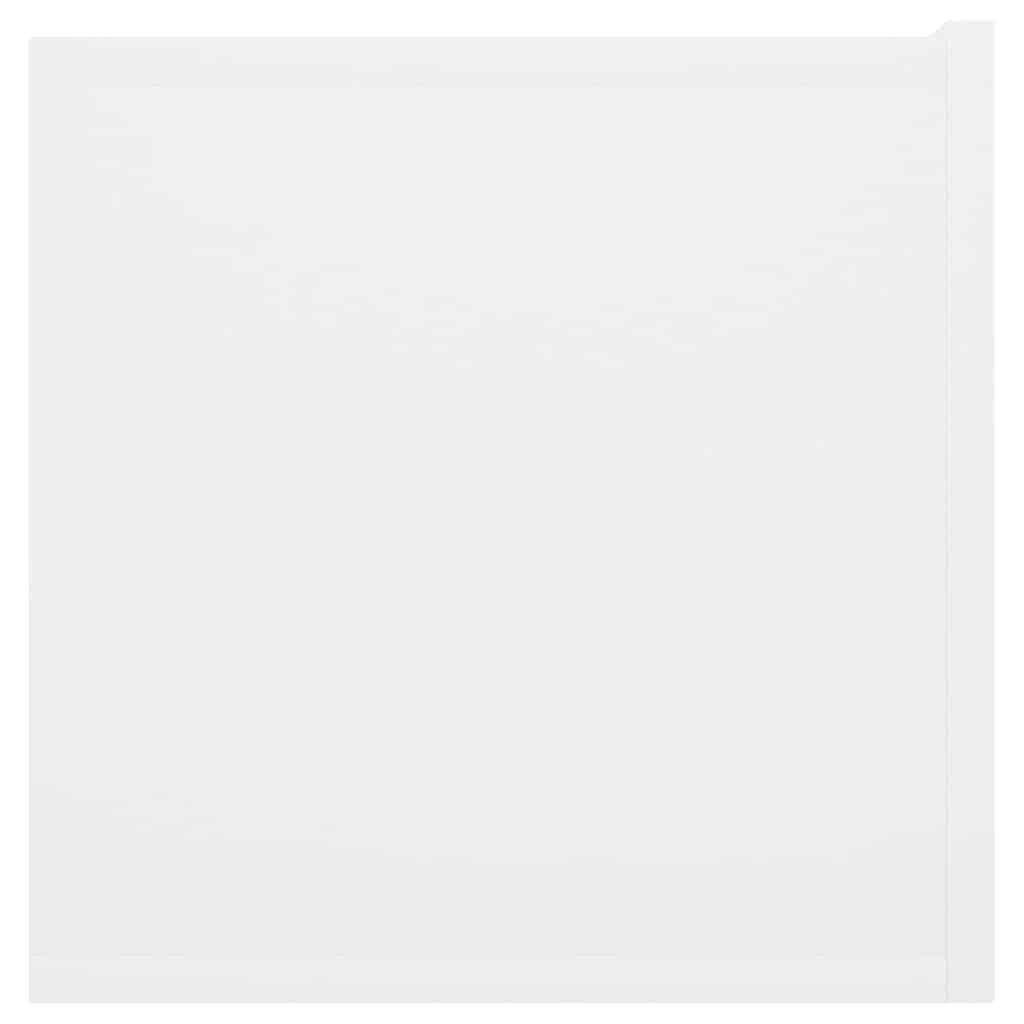 vidaXL Szafka wisząca pod TV, biała, 60x30x30 cm