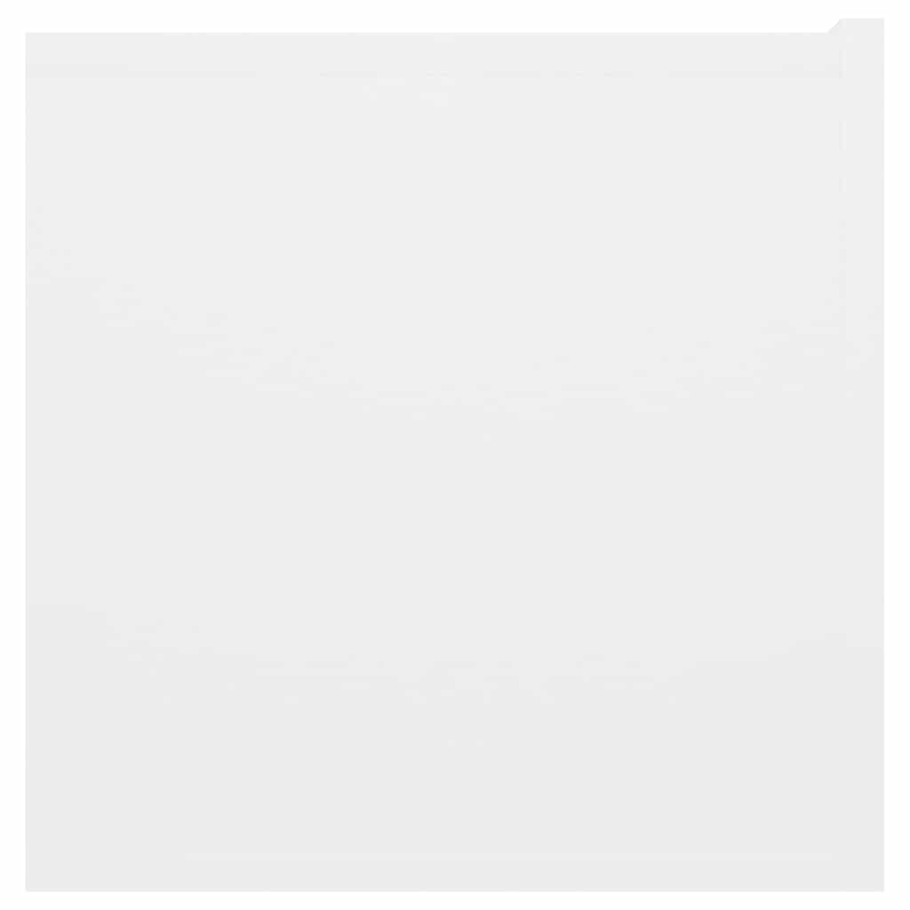 vidaXL Szafki wiszące pod TV 2 szt., białe, 60x30x30 cm