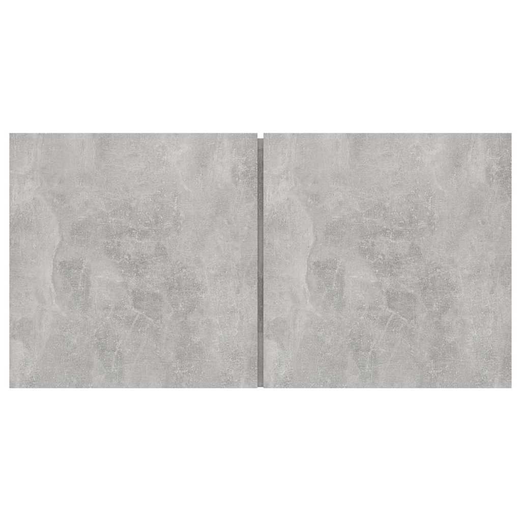 vidaXL Szafki wiszące pod TV 2 szt., szarość betonu, 60x30x30 cm