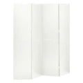 vidaXL Parawan 4-panelowy, biały, 160 x 180 cm, stalowy