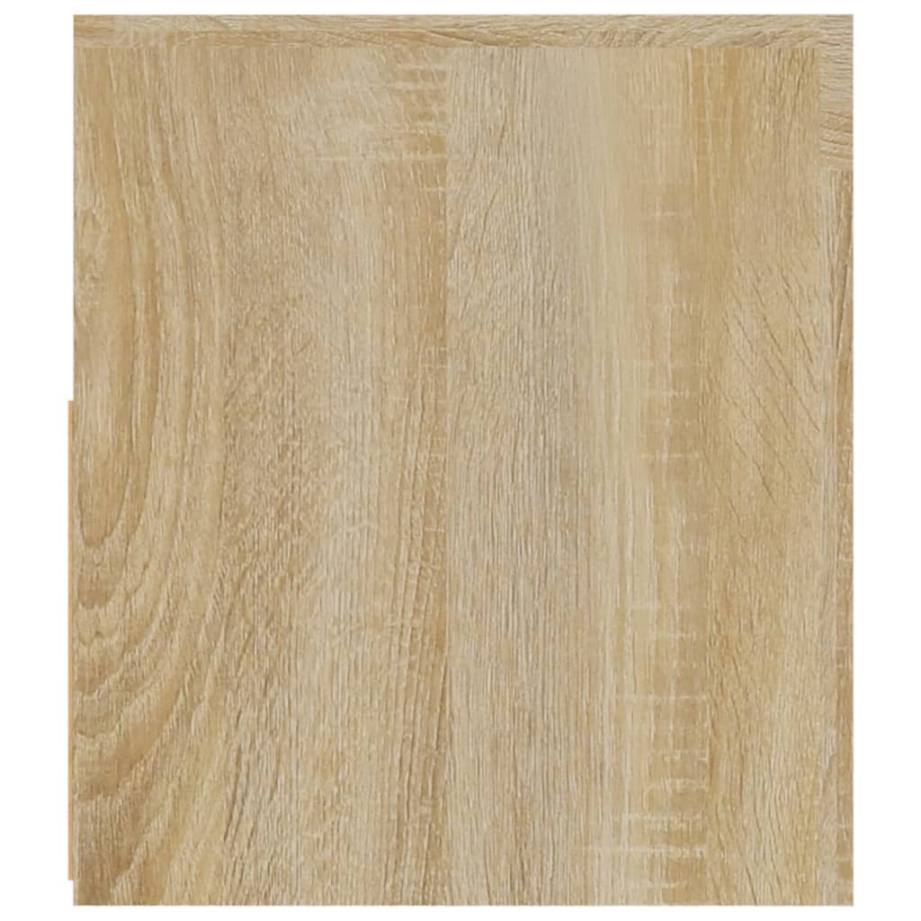 vidaXL Szafki nocne z LED, 2 szt., dąb sonoma, 60x35x40 cm