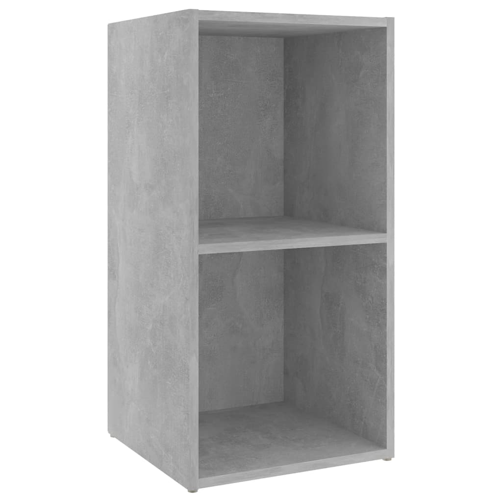 vidaXL Szafki TV, 2 szt., szarość betonu, 72x35x36,5 cm, płyta wiórowa
