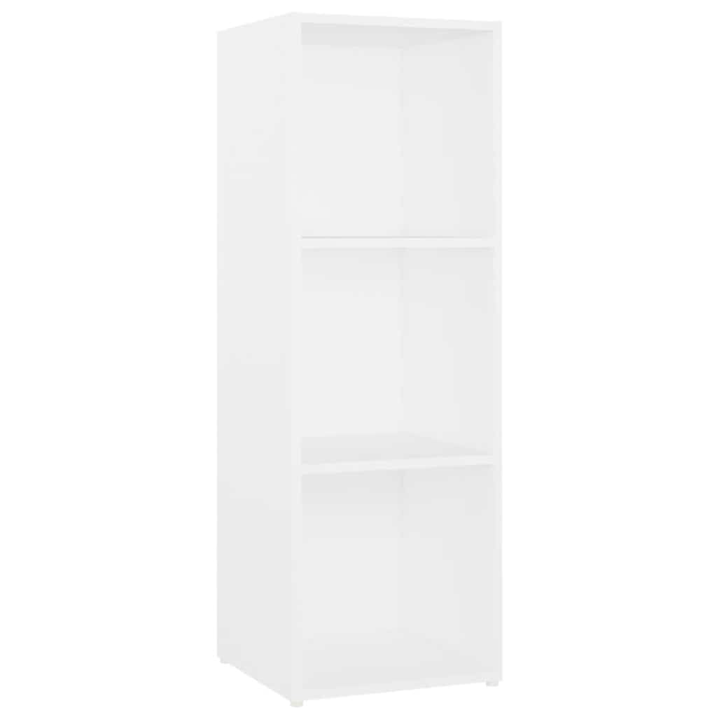 vidaXL Szafki TV, 2 szt., białe, 107x35x37 cm, płyta wiórowa