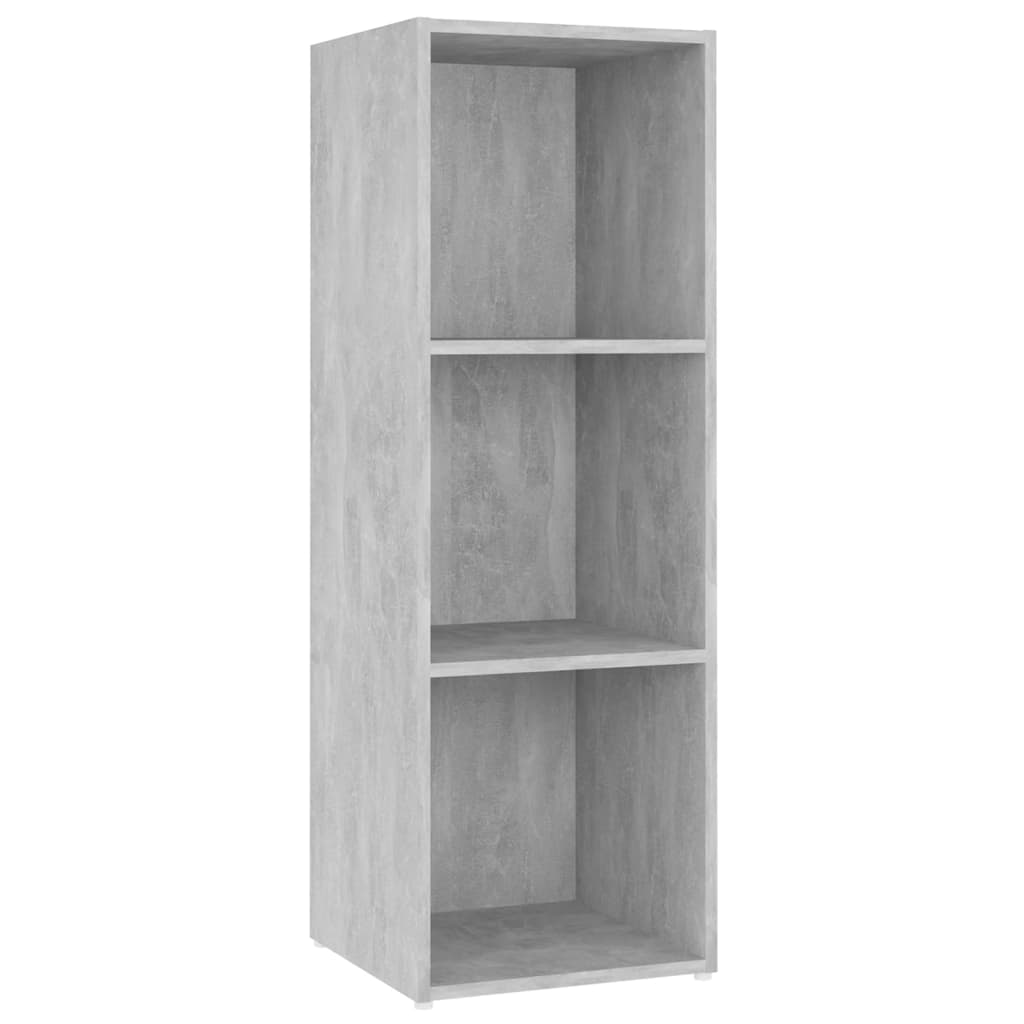 vidaXL Szafki TV, 2 szt., szarość betonu, 107x35x37 cm