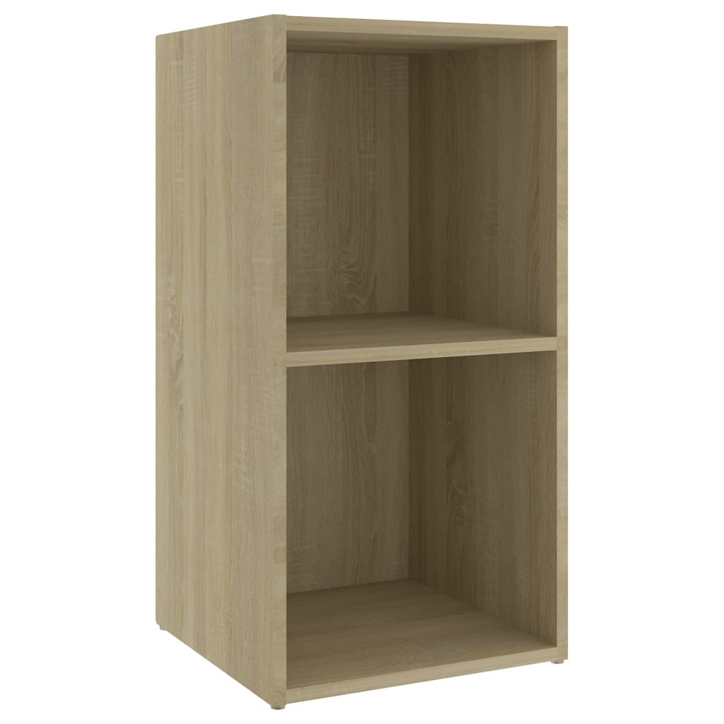 vidaXL Szafki TV, 2 szt., dąb sonoma, 72x35x36,5 cm, płyta wiórowa