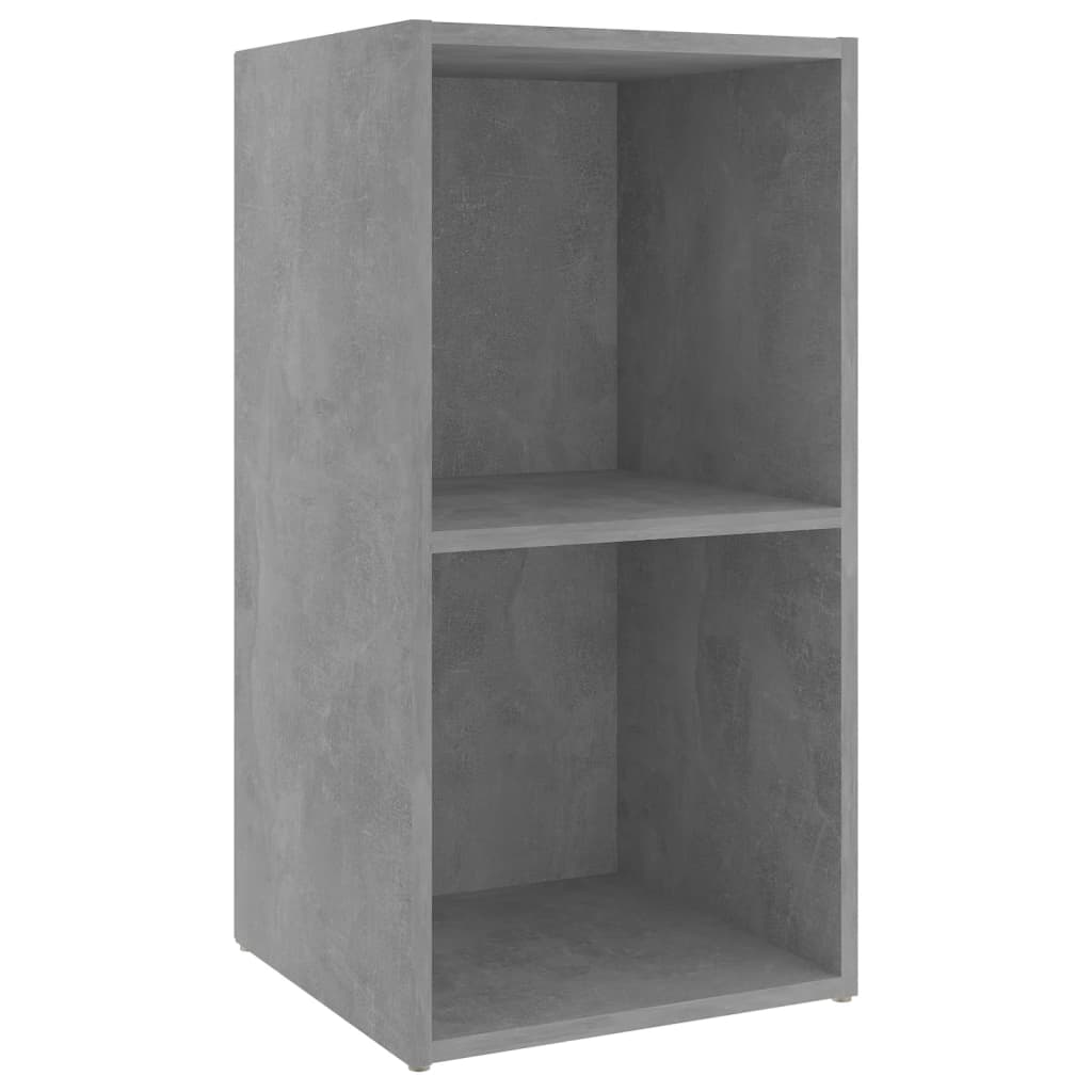 vidaXL Szafki TV, 2 szt., szarość betonu, 72x35x36,5 cm, płyta wiórowa