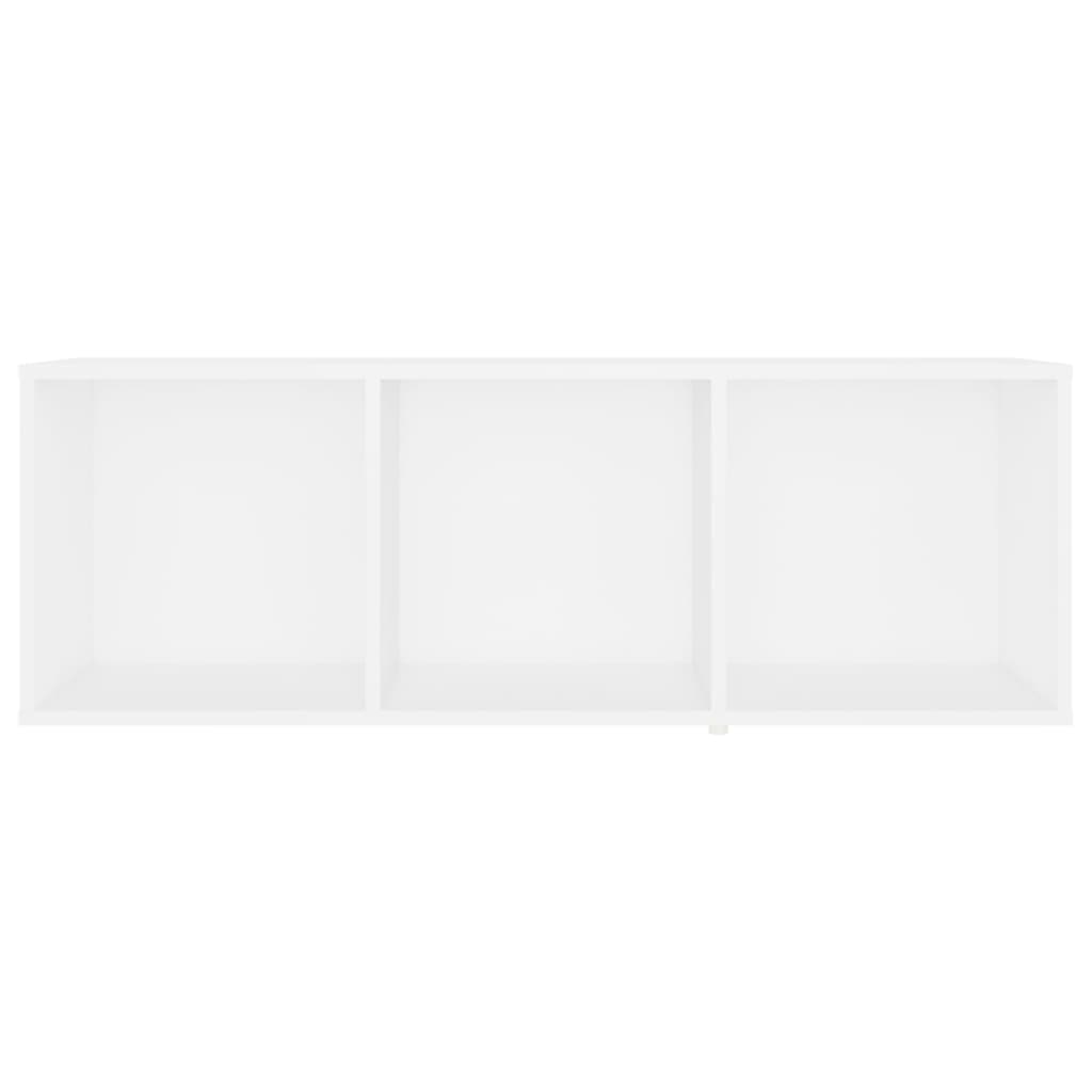vidaXL Szafki telewizyjne, 4 szt., białe, 107x35x37 cm