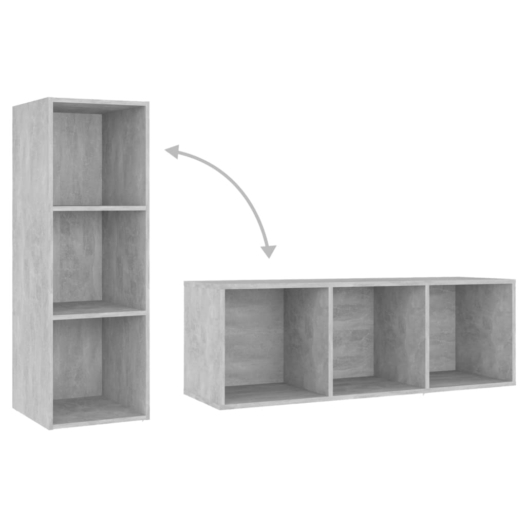 vidaXL | Szafka pod telewizor | 4 pcs 37 x 35 x 107.5 cm