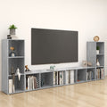 vidaXL | Szafka pod telewizor | 4 pcs 37 x 35 x 107.5 cm